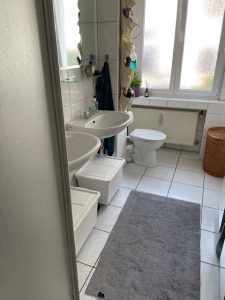 Badezimmer einer Wohnung